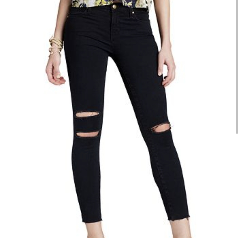 J Brand cropped skinny jeans